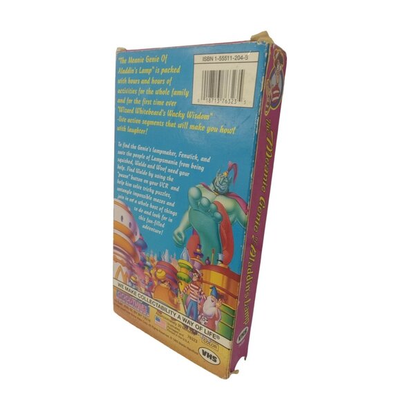 Goodtimes VHS Tape Movie Wheres Waldo The Meanie Genie Of Aladdins Lamp 1982 - Picture 4 of 5